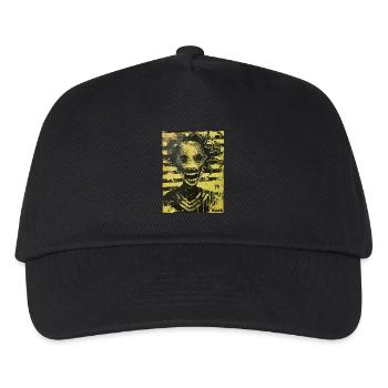 Motif d’horreur cauchemardesque - Casquette de baseball Enfant - noir - Devant