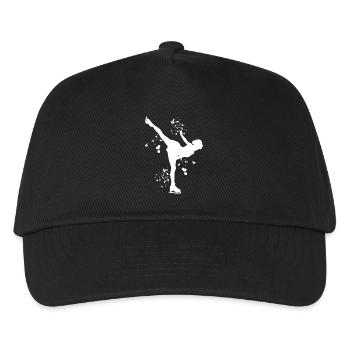 Figure Skating Skating Figure Skating - Kids’ Baseball Cap - black - Front