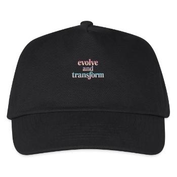 Evolve And Transform Inspiring Spirituality - Kids’ Baseball Cap - black - Front