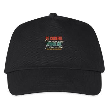 Attention, je ne sais pas trop lequel je suis aujourd’hui - Casquette de baseball Enfant - noir - Devant