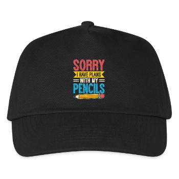Architecte - Casquette de baseball Enfant - noir - Devant