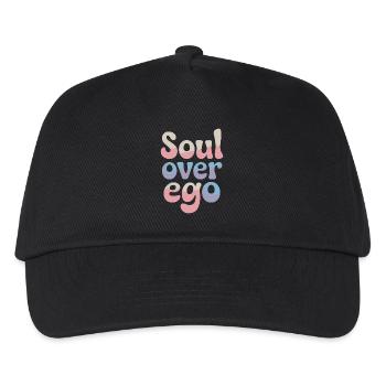 Seele Über Ego Spiritualitätszitat - Kinder Basecap - Schwarz - Vorne