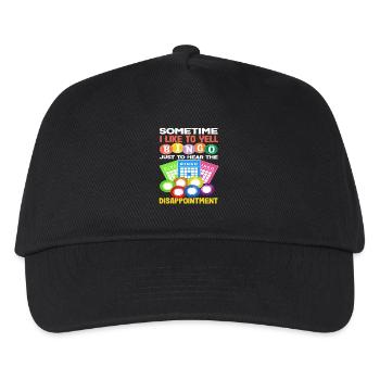 Parfois, j’appelle le bingo pour déception - Casquette de baseball Enfant - noir - Devant