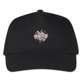 Mama - Kinder Basecap - Schwarz - Vorne