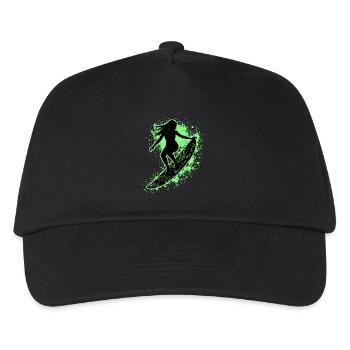 Stylish Surfer Surfing Surfer Surfer - Kids’ Baseball Cap - black - Front