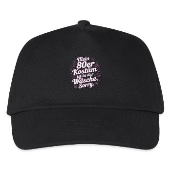 80s Costume Is In The Lingerie 80s Party 80s - Kids’ Baseball Cap - black - Front