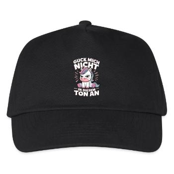 Don't look at me in that tone - Kids’ Baseball Cap - black - Front