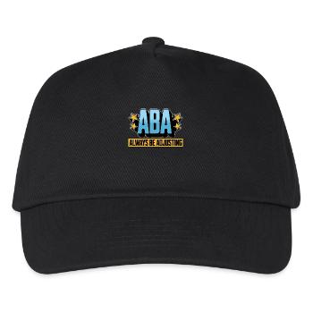 Behavioral Therapist ABA Always Be Psychologist - Kids’ Baseball Cap - black - Front