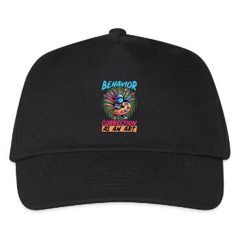 Behavioral Therapist Behavior Correction Therapist - Kids’ Baseball Cap - black - Front