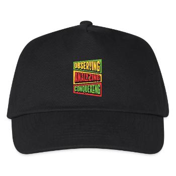 Behavioral Therapist Observing Analyzing Therapist - Kids’ Baseball Cap - black - Front