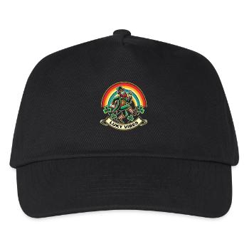 Luky Vibes for St. Patrick's Day - Kids’ Baseball Cap - black - Front