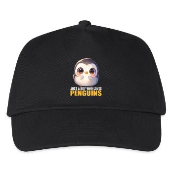 Pingouins Pingouin - Casquette de baseball Enfant - noir - Devant