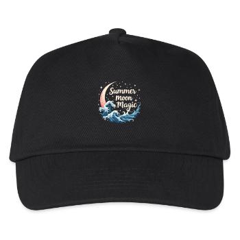 Sommer Hexen Beach Hexe Ästhetische Sonnenmagie - Kinder Basecap - Schwarz - Vorne