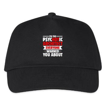 architecte - Casquette de baseball Enfant - noir - Devant
