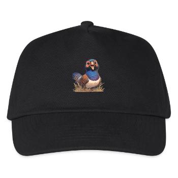 Fasane Fasan - Kinder Basecap - Schwarz - Vorne