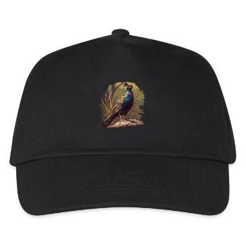 Fasane Fasan - Kinder Basecap - Schwarz - Vorne