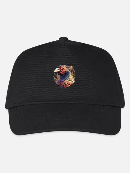 Fasane Fasan - Kinder Basecap - Schwarz