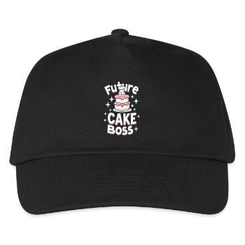 Candidat Junior en Boulangerie Jeune Chef Boulangerie - Casquette de baseball Enfant - noir - Devant