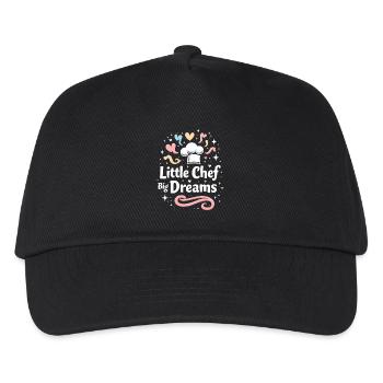Candidat Junior en Boulangerie Jeune Chef Boulangerie - Casquette de baseball Enfant - noir - Devant