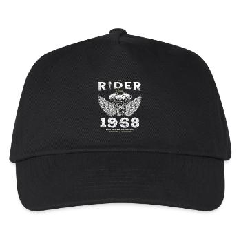 Cavalier depuis 1968 - 57 ans, alimenté par l’Open - Casquette de baseball Enfant - noir - Devant