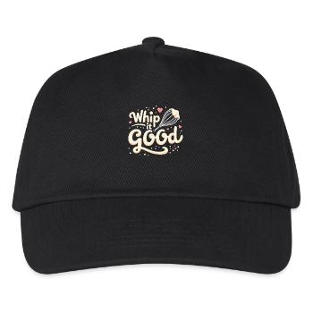 Candidat Junior en Boulangerie Jeune Chef Boulangerie - Casquette de baseball Enfant - noir - Devant