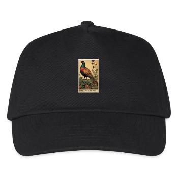 Fasane Fasan - Kinder Basecap - Schwarz - Vorne