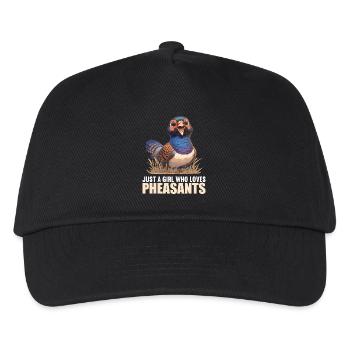 Pheasants Pheasant - Kids’ Baseball Cap - black - Front