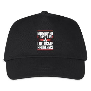Private Security Professional Bodyguard Vip - Kinder Basecap - Schwarz - Vorne