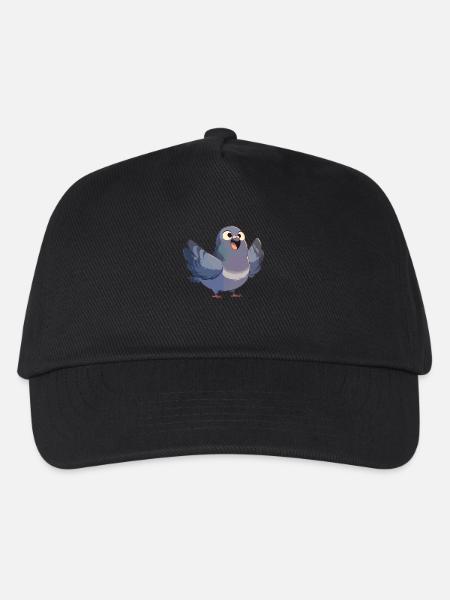 Tauben Taube - Kinder Basecap - Schwarz