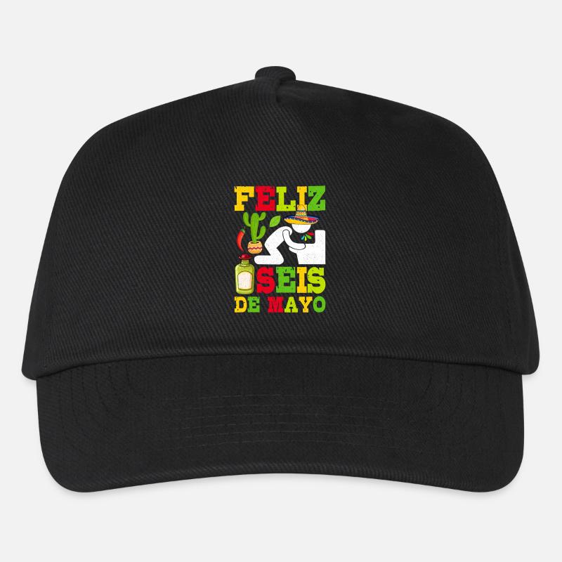 Cinco De Mayo - Kinder Basecap - Schwarz