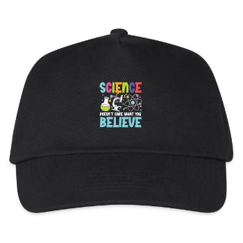 Science is Independent: Promoting STEM Education - Kids’ Baseball Cap - black - Front