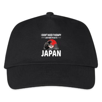 Japan - Kinder Basecap - Schwarz - Vorne