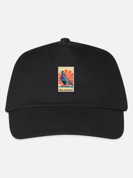 Tauben Taube - Kinder Basecap - Schwarz