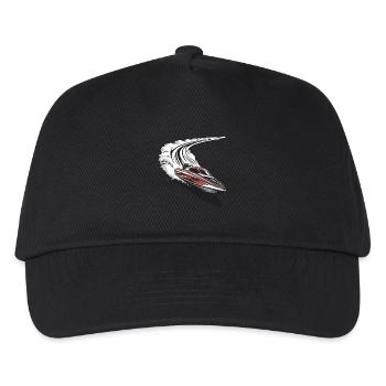 Aventure dynamique en bateau à moteur sur les vagues - Casquette de baseball Enfant - noir - Devant