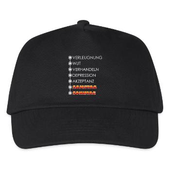 Days of the Week / Weekly Cycle - Kids’ Baseball Cap - black - Front