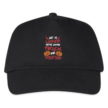 Halloween Trick or Treating - Kids’ Baseball Cap - black - Front