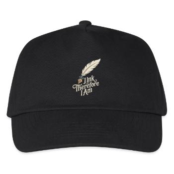 Seniors with tattoos proudly aging, - Kids’ Baseball Cap - black - Front