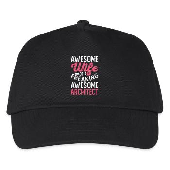 Architecte - Casquette de baseball Enfant - noir - Devant