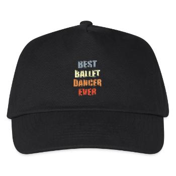 Meilleur danseur de ballet - Casquette de baseball Enfant - noir - Devant