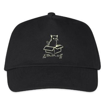 Schrödinger's Cat - Kids’ Baseball Cap - black - Front