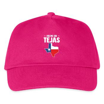 Mexico USA Texas Souvenir Hecho En Tejas - Kids’ Baseball Cap - fuchsia - Front