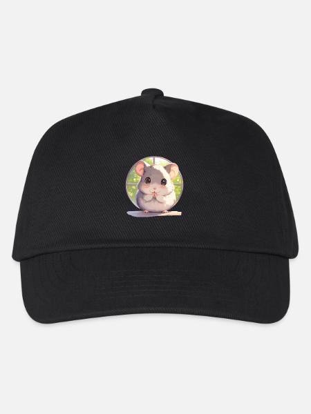 Ratten Ratte - Kinder Basecap - Schwarz