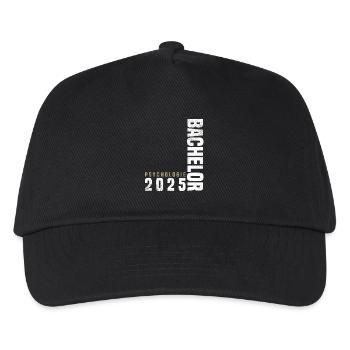 Bachelor Psychologie - Kinder Basecap - Schwarz - Vorne