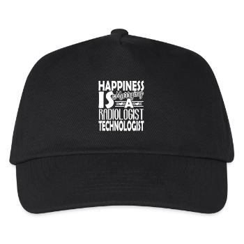 Happiness Is Marrying A Radiologist - Kids’ Baseball Cap - black - Front