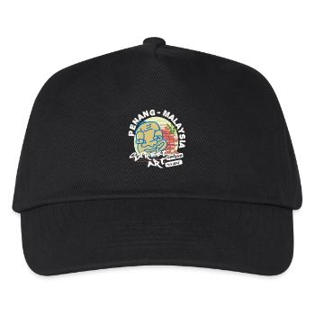 Penang Street Art George Town MalaysiaGraffiti - Kids’ Baseball Cap - black - Front