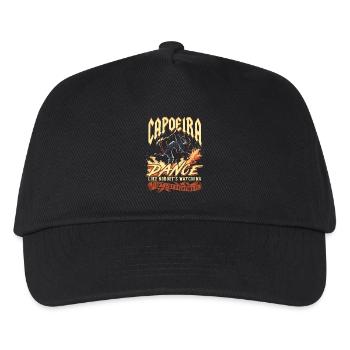 Capoeira Dance Likes Nobody's Watching - Kinder Basecap - Schwarz - Vorne