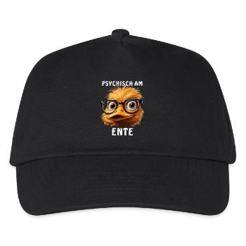 CANARD PSYCHIQUEMENT SUR LE CANARD - Casquette de baseball Enfant - noir - Devant