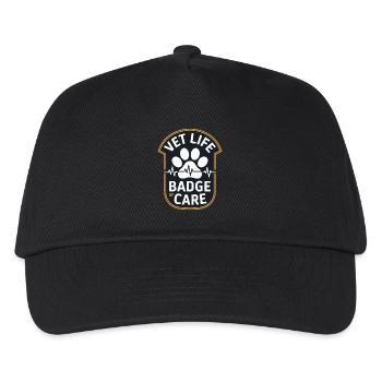 Tierarzte Experte Für Tierärzte - Kinder Basecap - Schwarz - Vorne