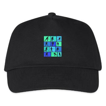 Hockey - Kids’ Baseball Cap - black - Front