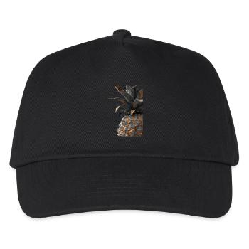 Ananas - Kinder Basecap - Schwarz - Vorne